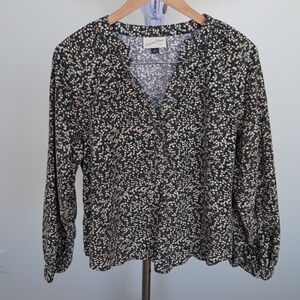 Universal Thread Floral Long Sleeve Blouse